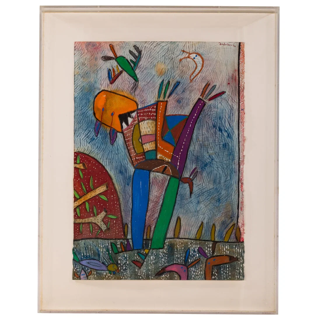 Fernando Andriacci. Untitled, mixed media