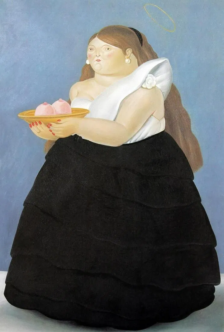 Fernando Botero 17 Santa Ollala 1983