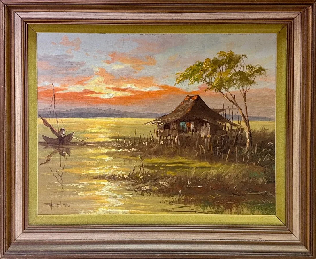 Fernando Cueto Amorsolo, Oil on Canvas, Filipino (1892 - 1972)