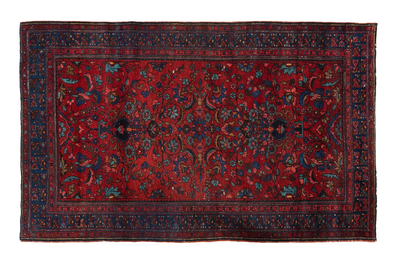 Fine Antique Persian Mehraban Carpet, c. 1925-1935, 4' 0 x 6' 4.