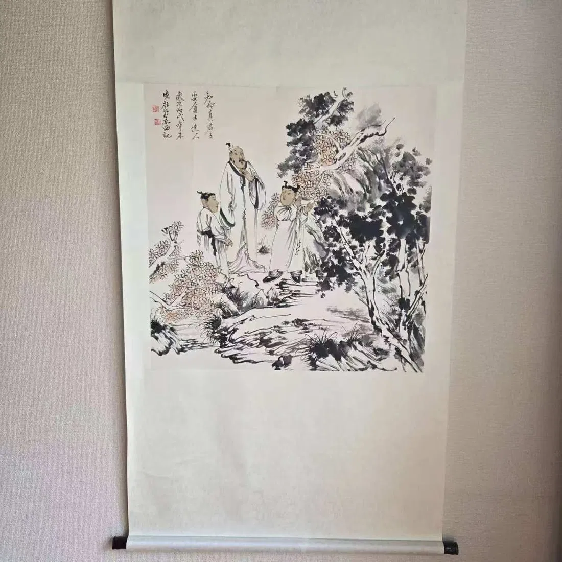 Fine ink paintings by contemporary Chinese painter Li Xiaozhu