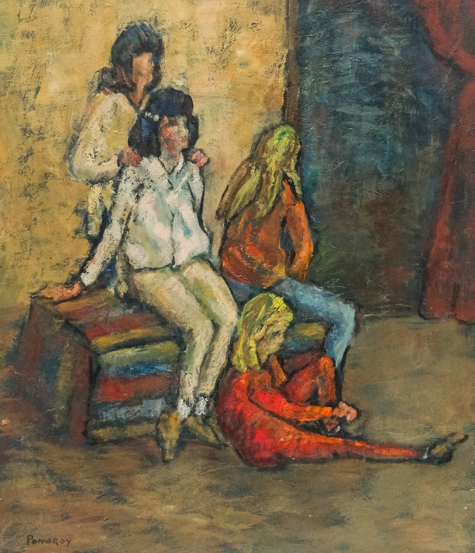 Florence Louise (Walton) Pomeroy, "Waiting"