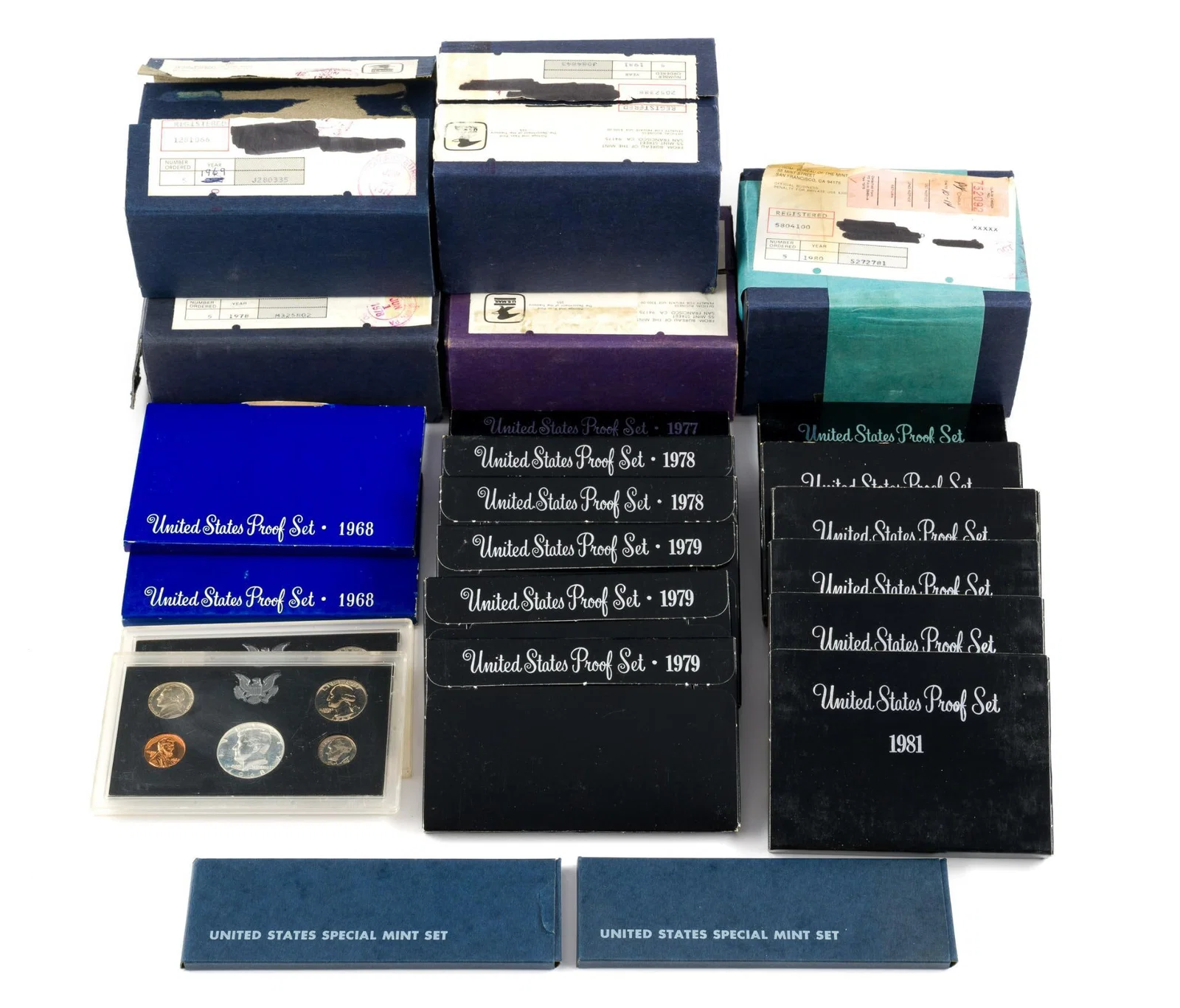 Forty Three Mint and Proof Sets