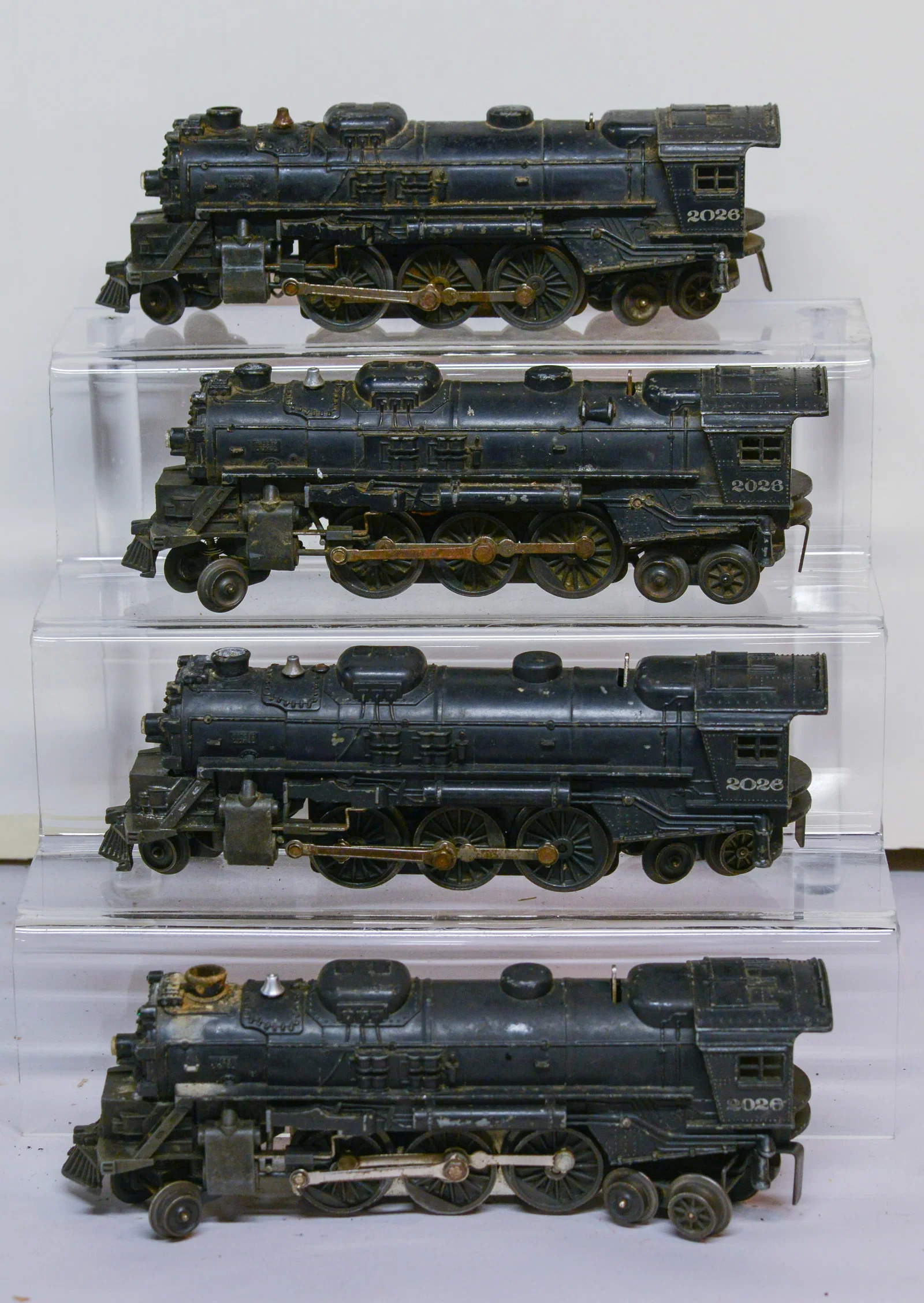 Four Lionel 2026 Locomotives.