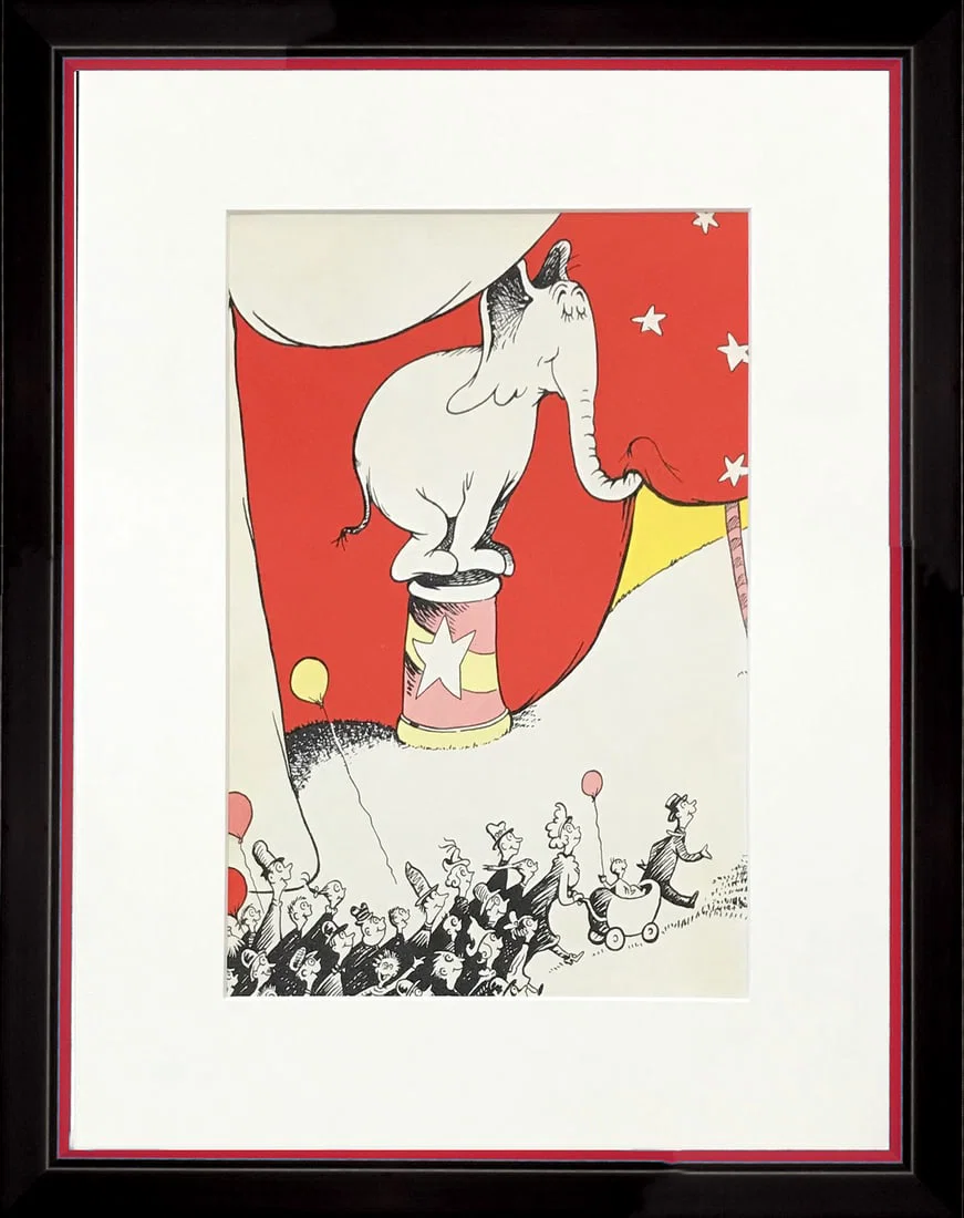 Framed print for Dr Seuss 4