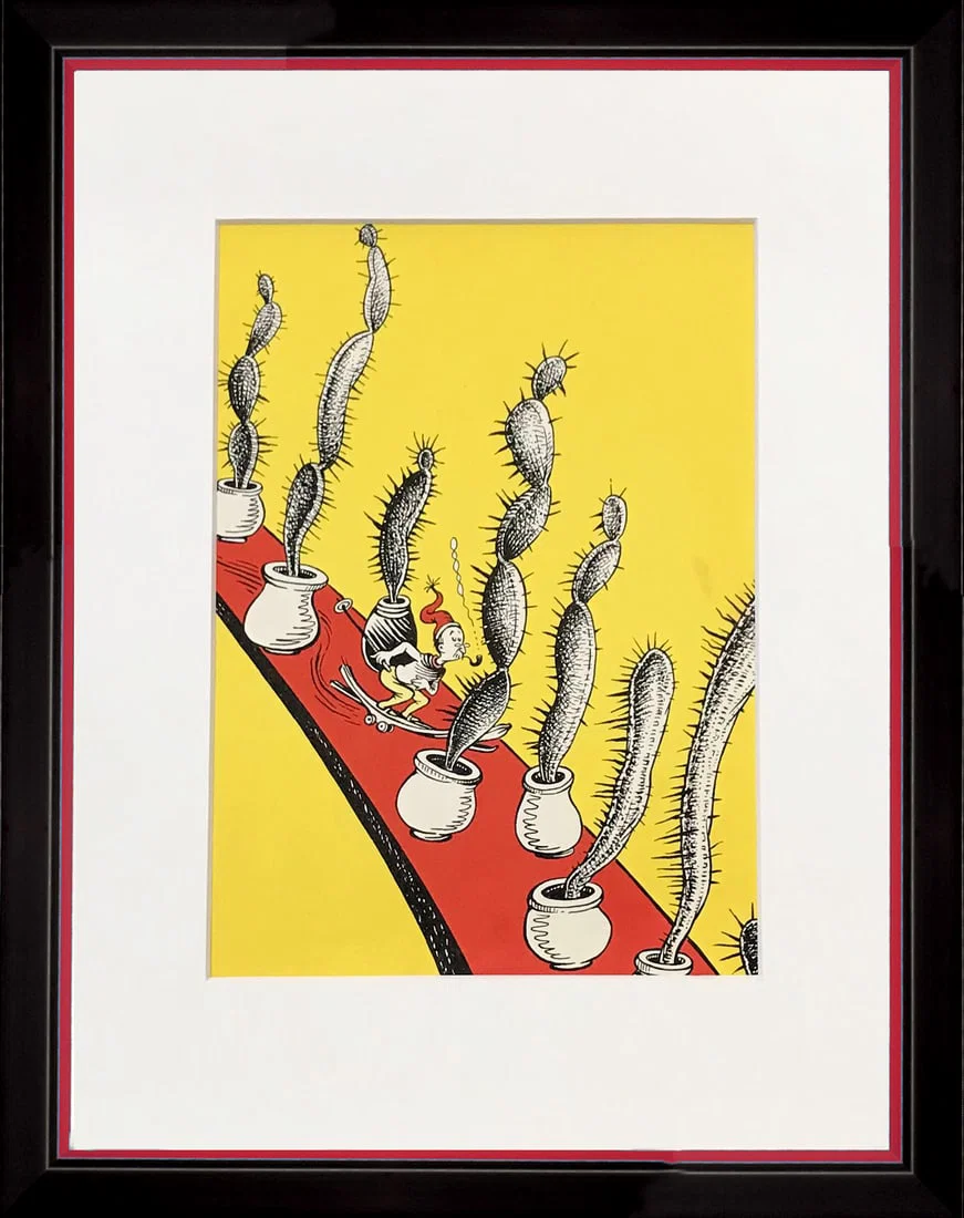 Framed print for Dr Seuss 6