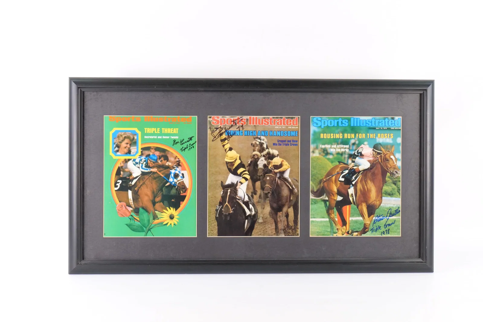 Framed Sports Illustrated Signed Poster Collage