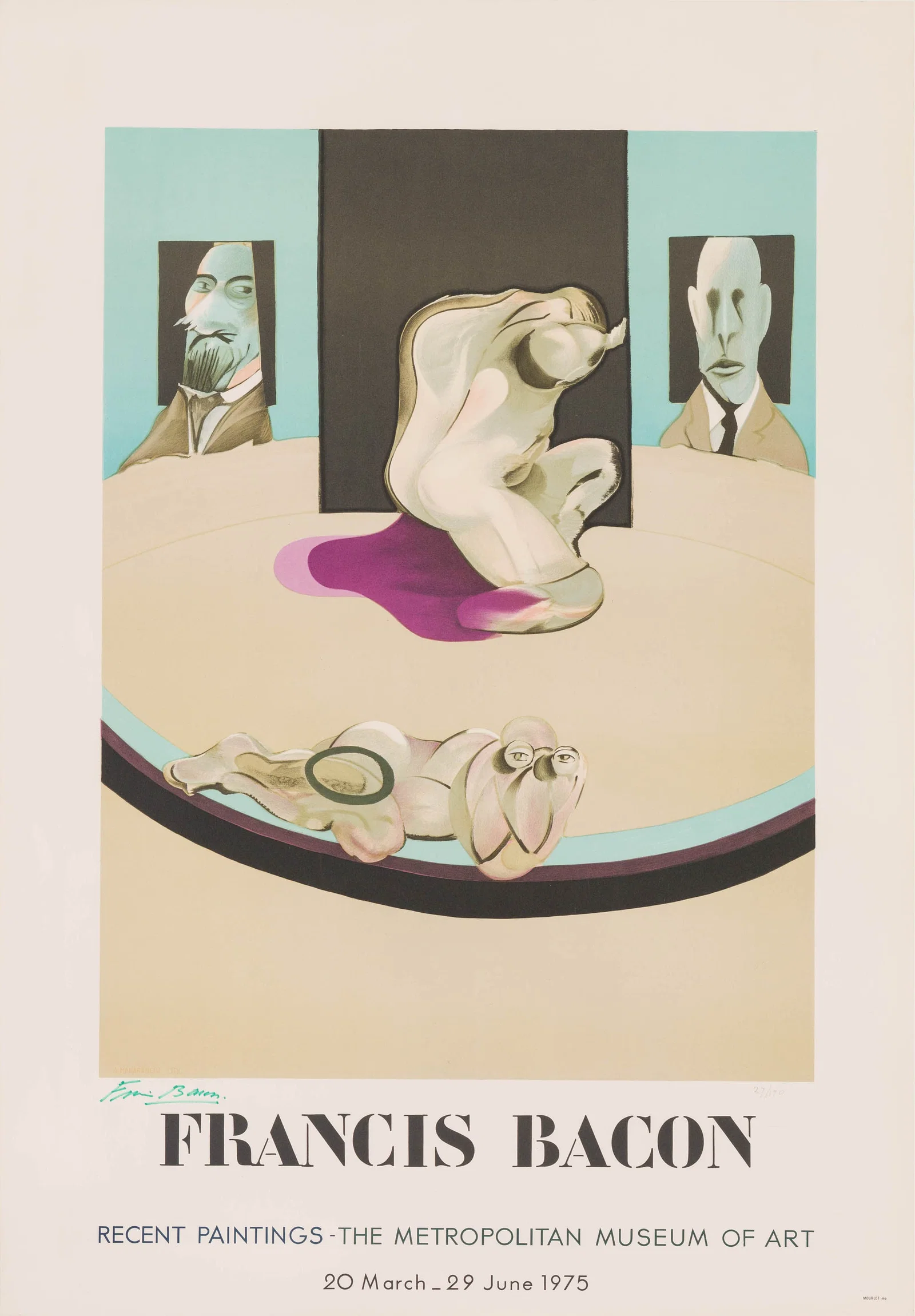Francis Bacon Metropolitan Museum of Art (S. 11), 1975