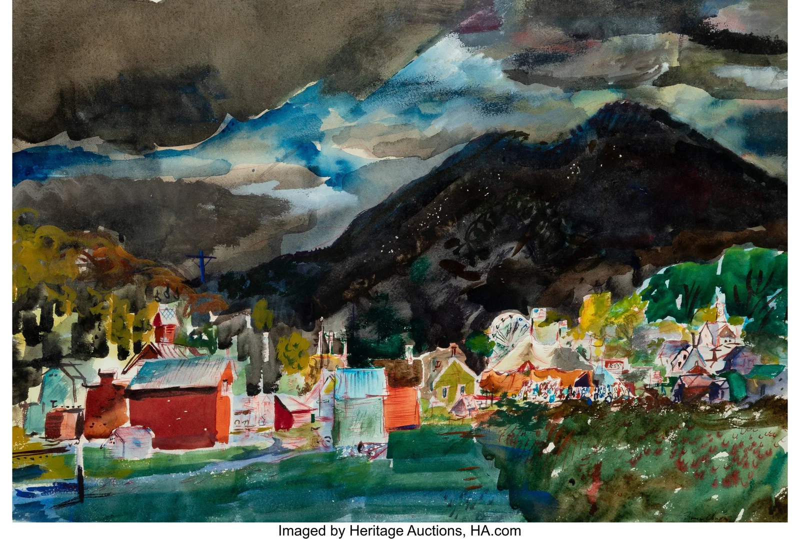 Francis Chapin (American, 1899-1965) Untitled Wa