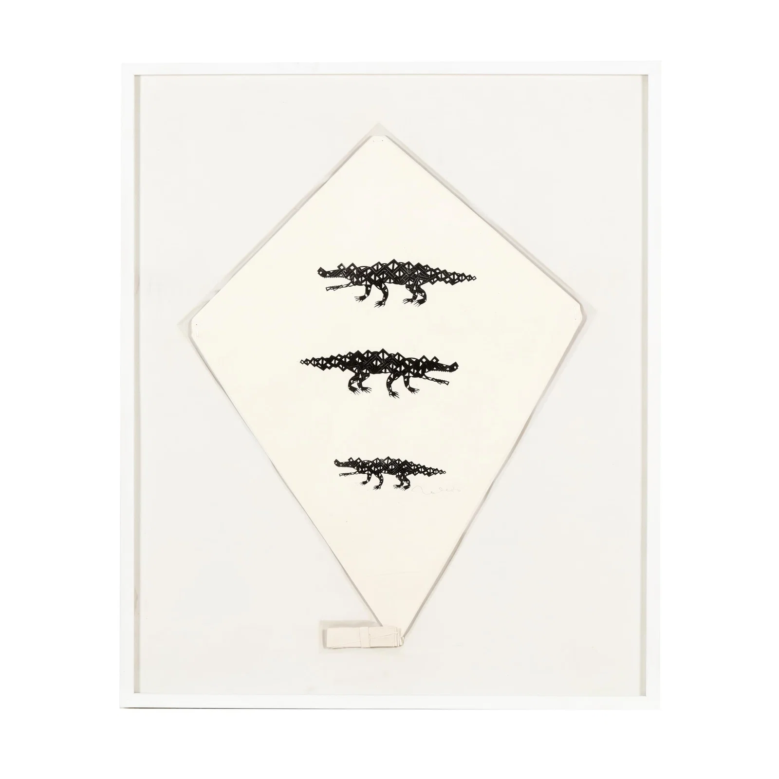 Francisco Toledo (Mexican, 1940-2019), Untitled (Alligator Kite)