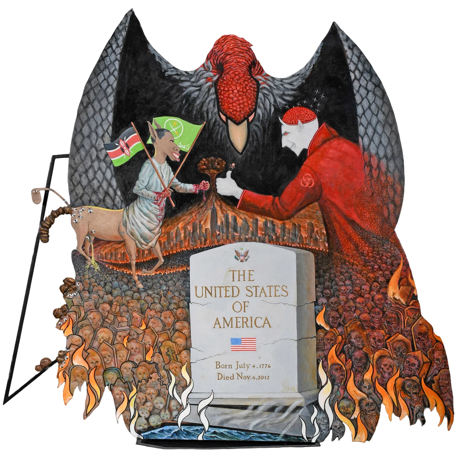 Frank Bruno. United States of America Born 1776 Died 2012.