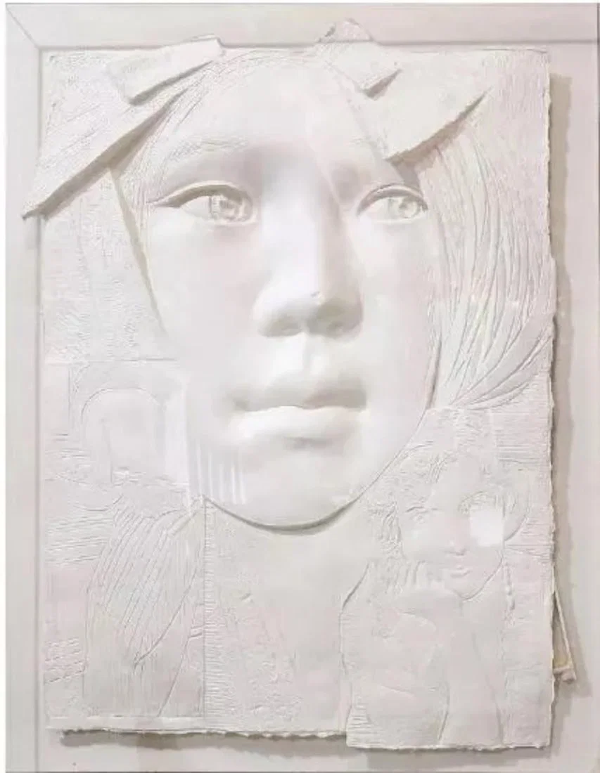 Frank Gallo- Limited edition cast paper sculpture