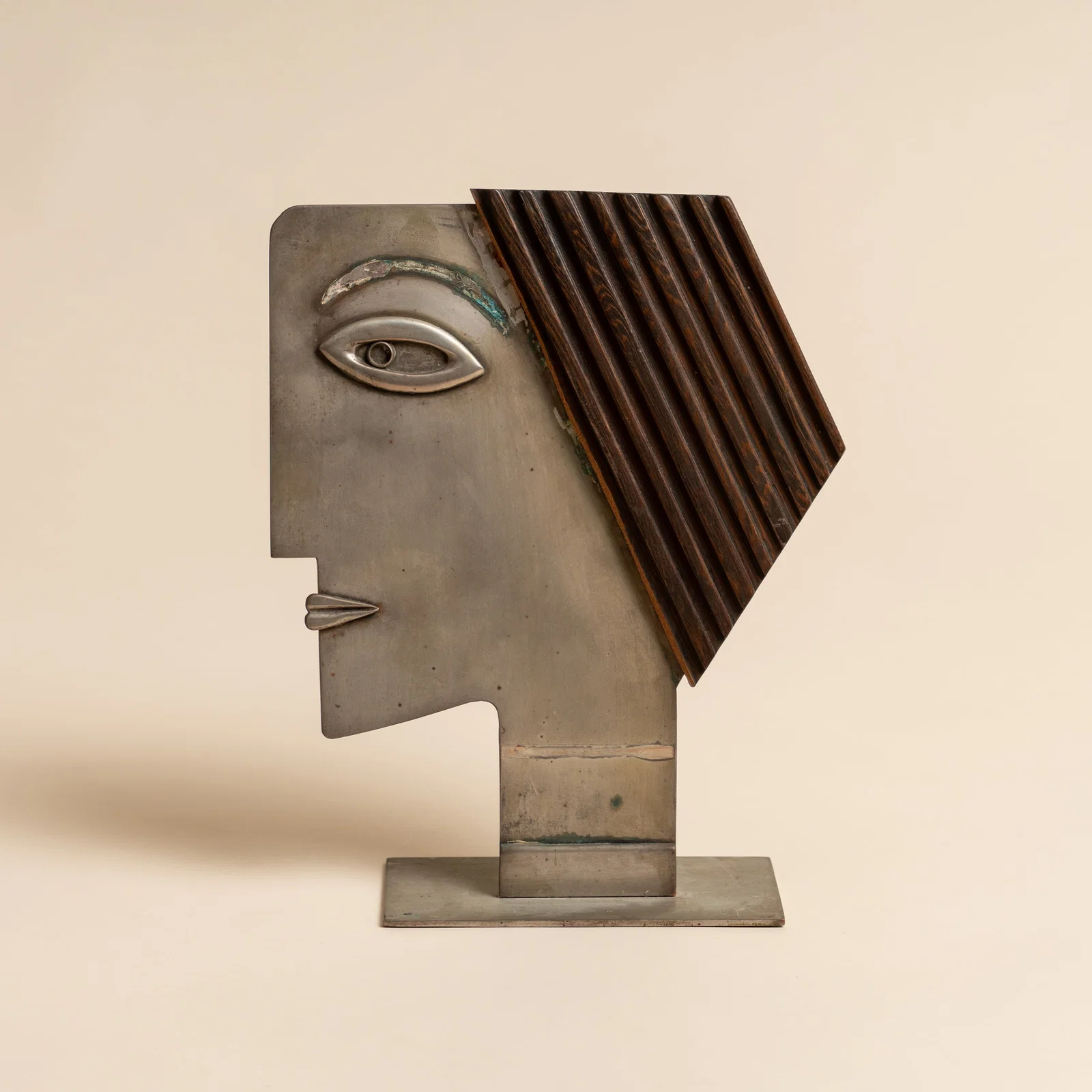 Franz Hagenauer (Austrian 1906-1986) for Wiener Werkstätte, Vienna 'Head in Profile' Female Bust