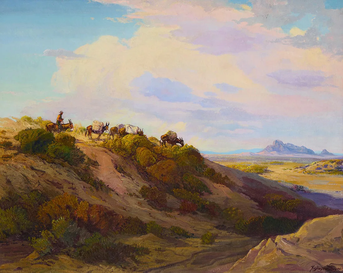 Fred Grayson Sayre (1879-1939), "The Old Prospector"