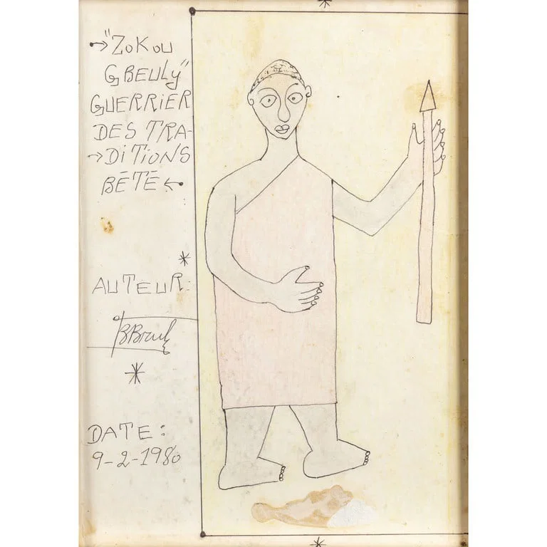 FRÉDÉRIC BRULY BOUABRÉ (1923-2014) Zokou
