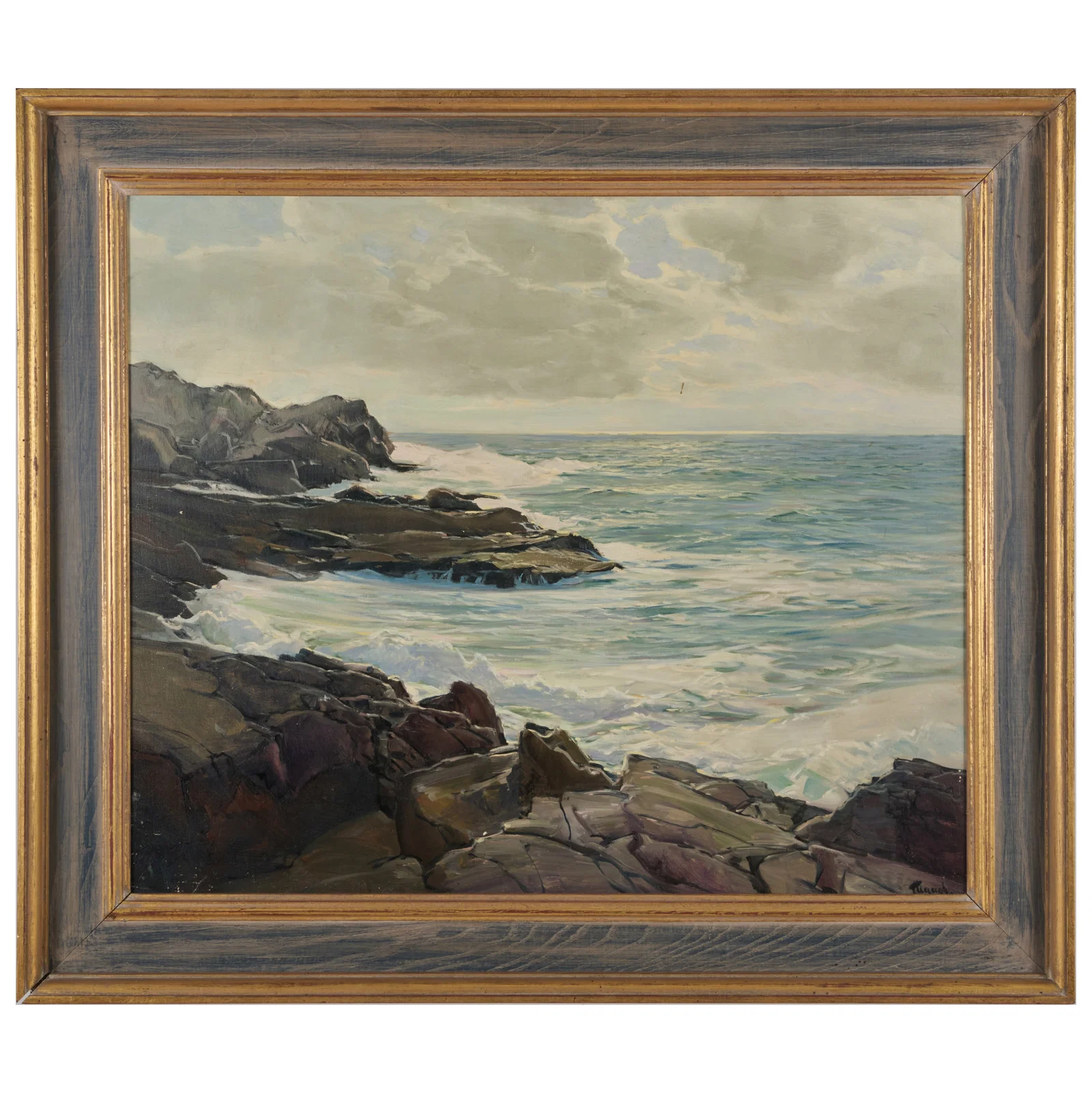 Frederick Judd Waugh (1861-1940): Filtering Sunlight