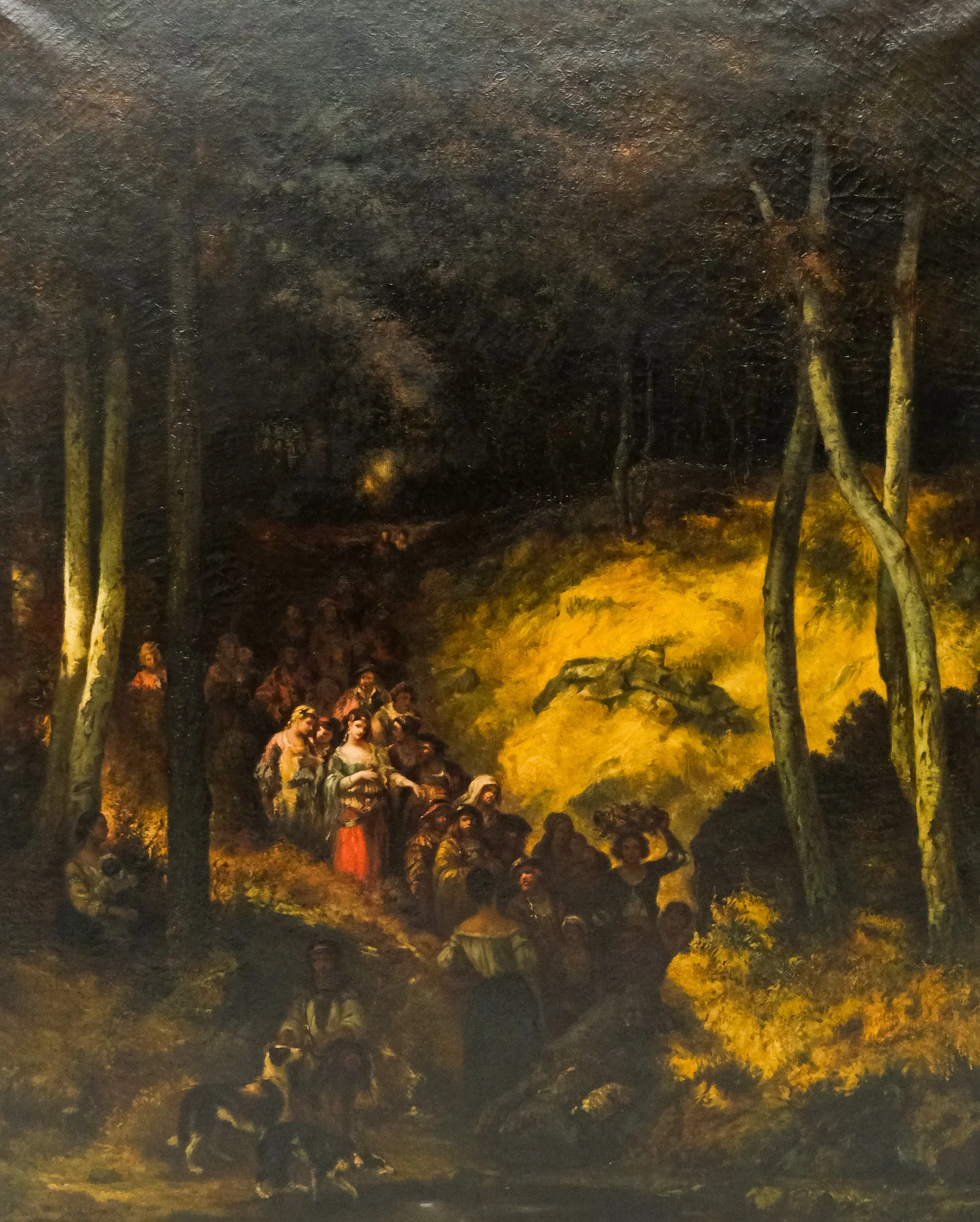 Frederick M. Lamb, "Bohemians Going to a Fete"