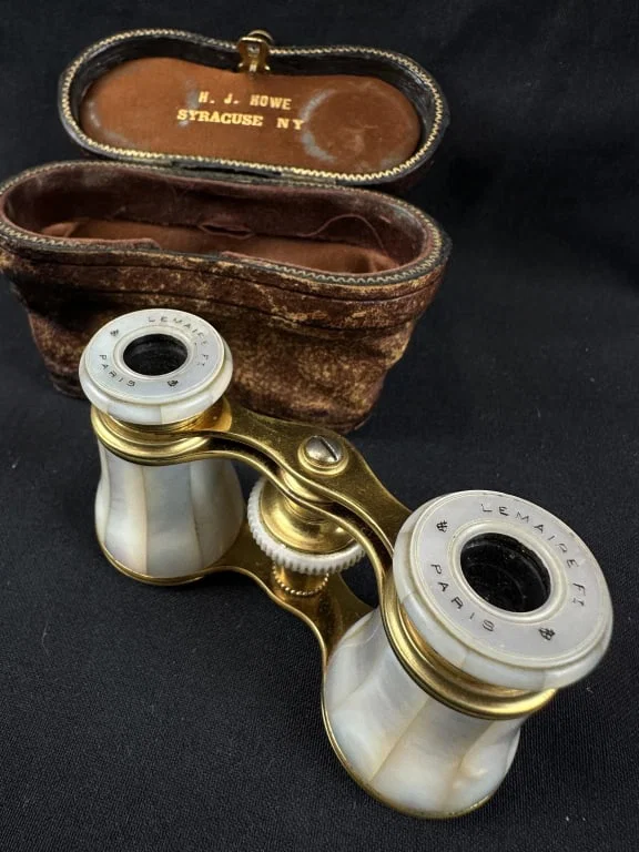 French Lemaire Fabt Mother of Pearl Opera Glasses