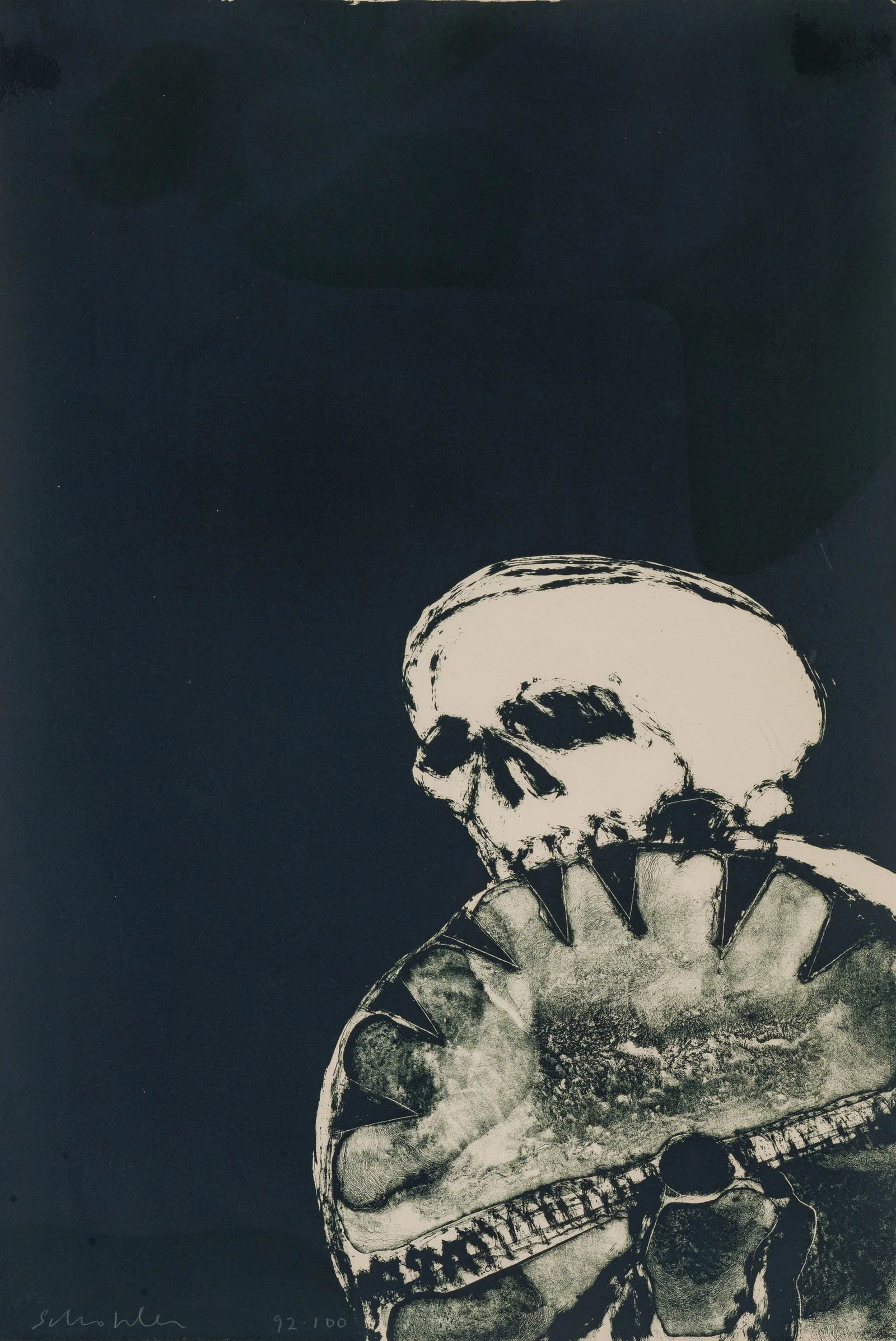 Fritz Scholder Anpao/Death (T: 76-660), 1977