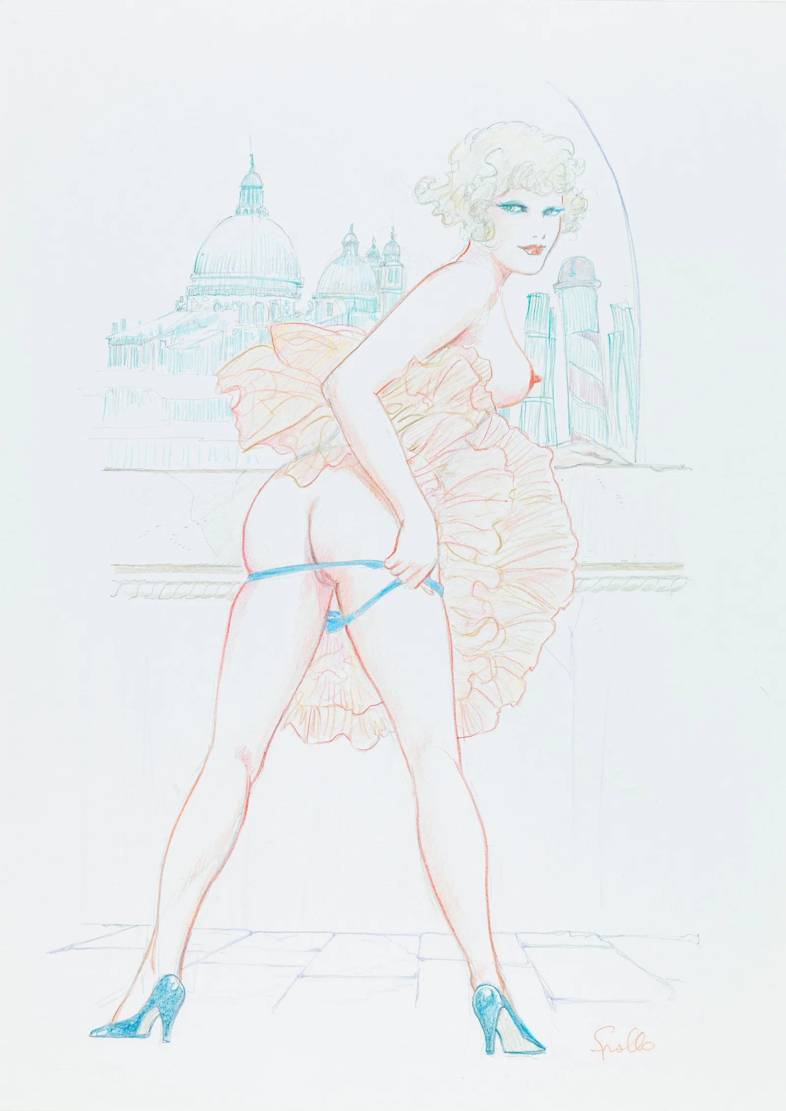 Frollo Leone - "Mona Street a Venezia", anni 90