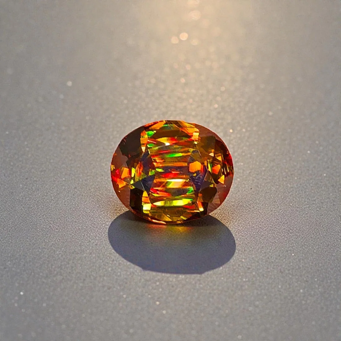 Full Fire Sphene Gemstone, Yellow Sphene Titanite For Jewelry Making