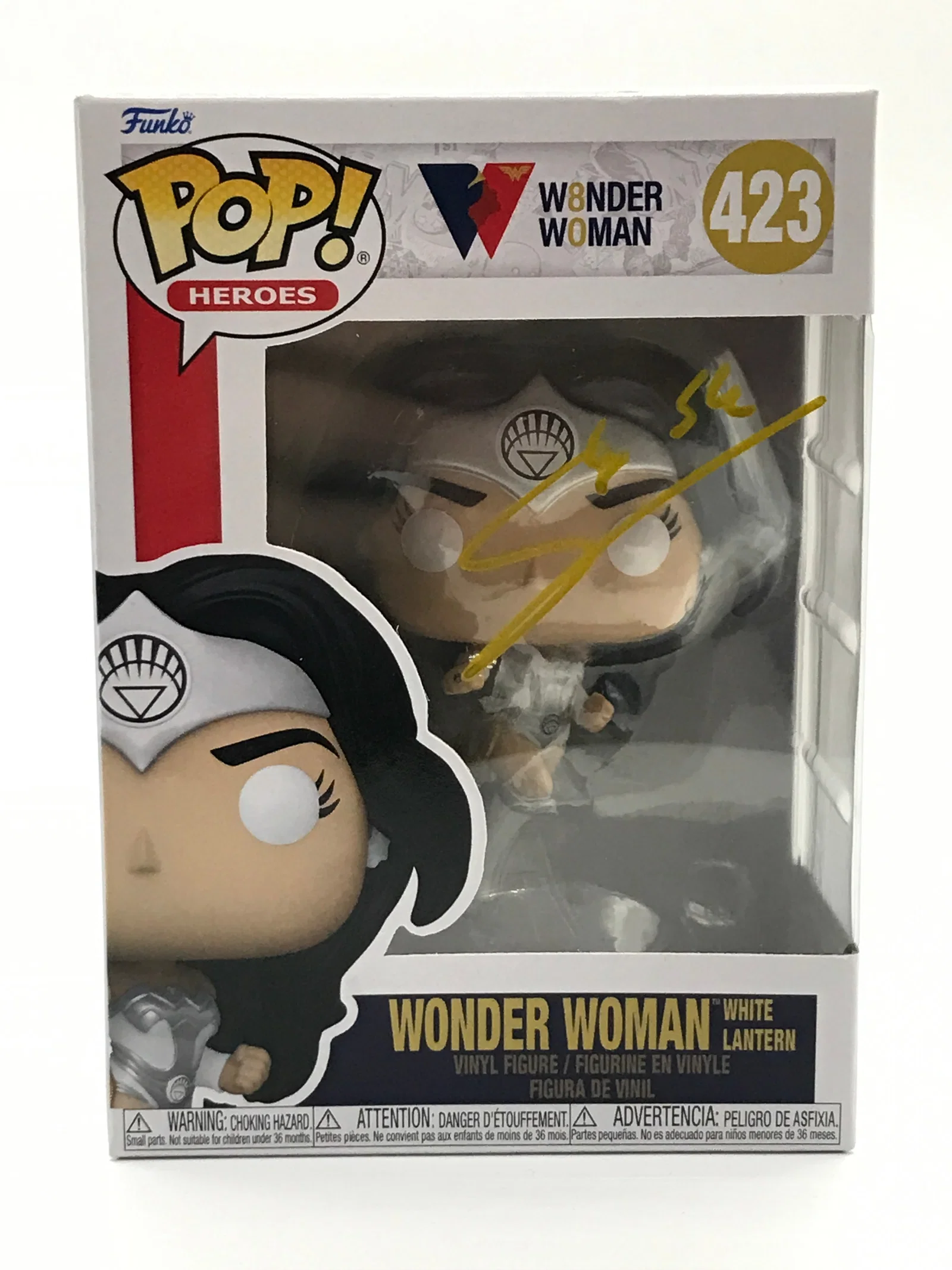 GAL GADOT SIGNED WONDER WOMAN FUNKO POP - KB COA