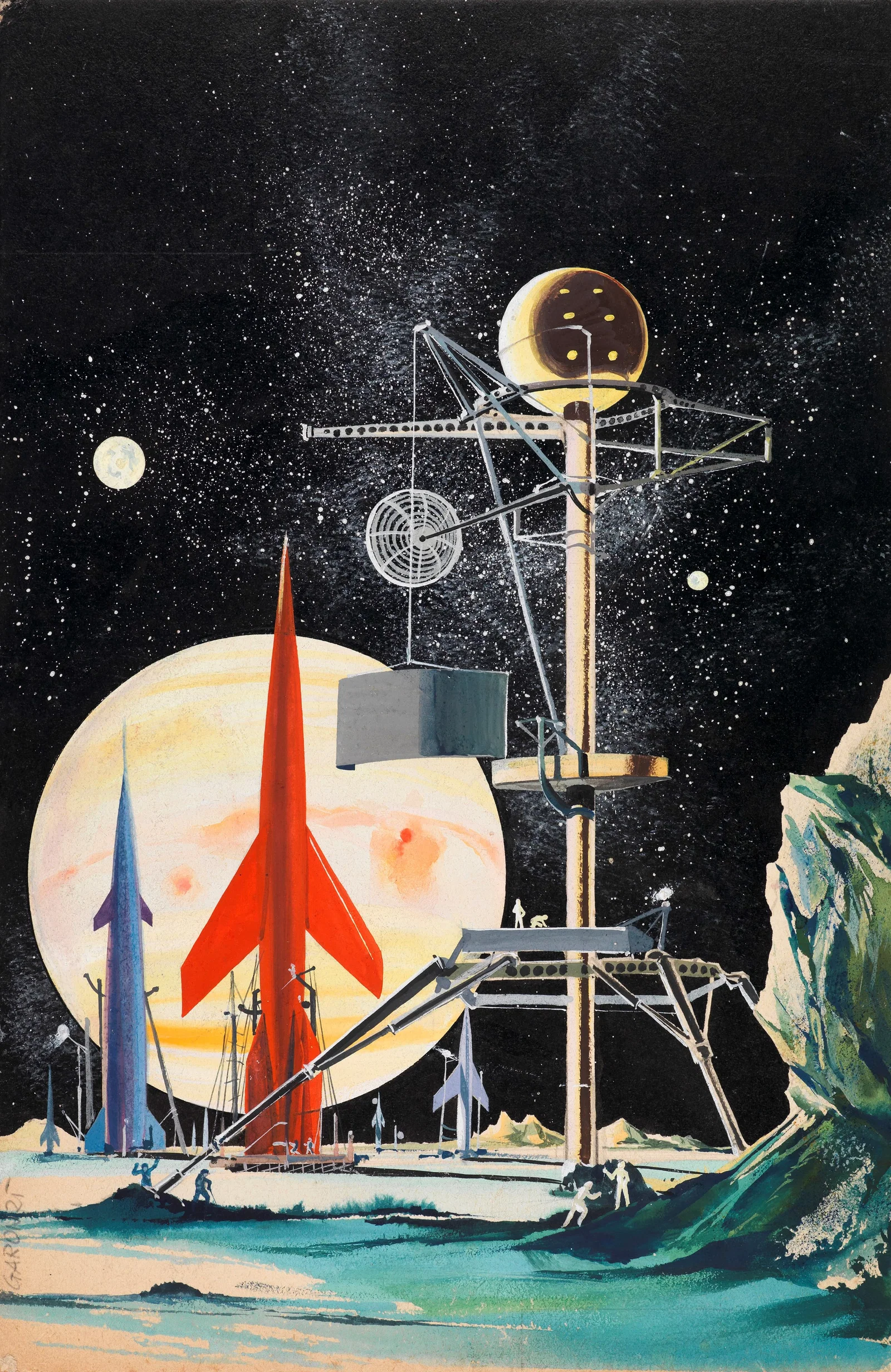 Garonzi Luigi - "Cosmo - I cacciatori di meteore", 1959