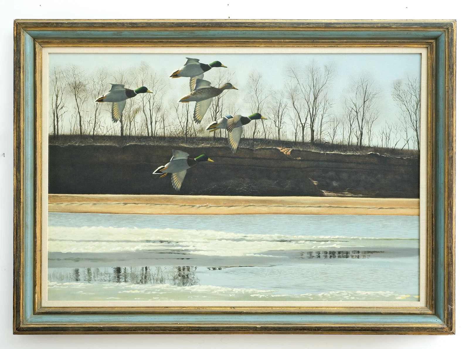 Garry W. Moss (), oil on canvas.