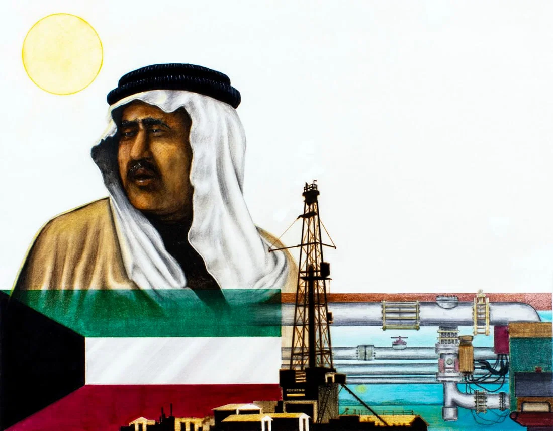 Gary Greer (FL,20C) colored pencil painting