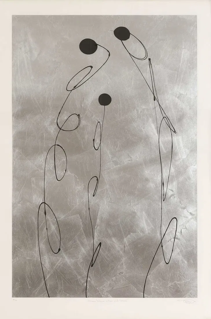 ▲ Gary Hume RA (British, b.1962) ‘Brown Brown Silver and Brown’