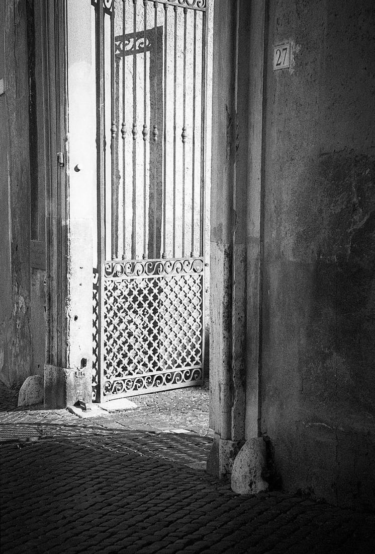 Gateway, Rome, Italy - Silver Gelatin