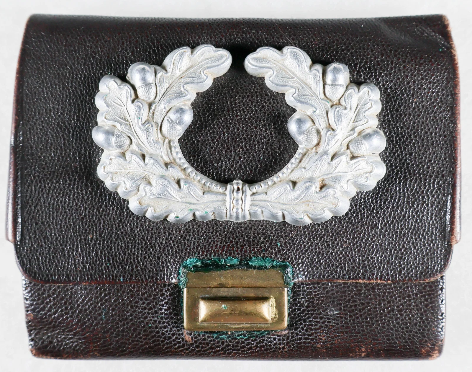 GEN. FRANZ HALDER'S PERSONAL LEATHER WALLET WITH CAP DEVICE