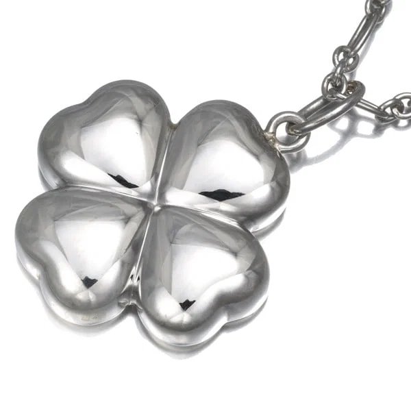 Georg Jensen Necklace 387 Clover 925 Sterling Silver