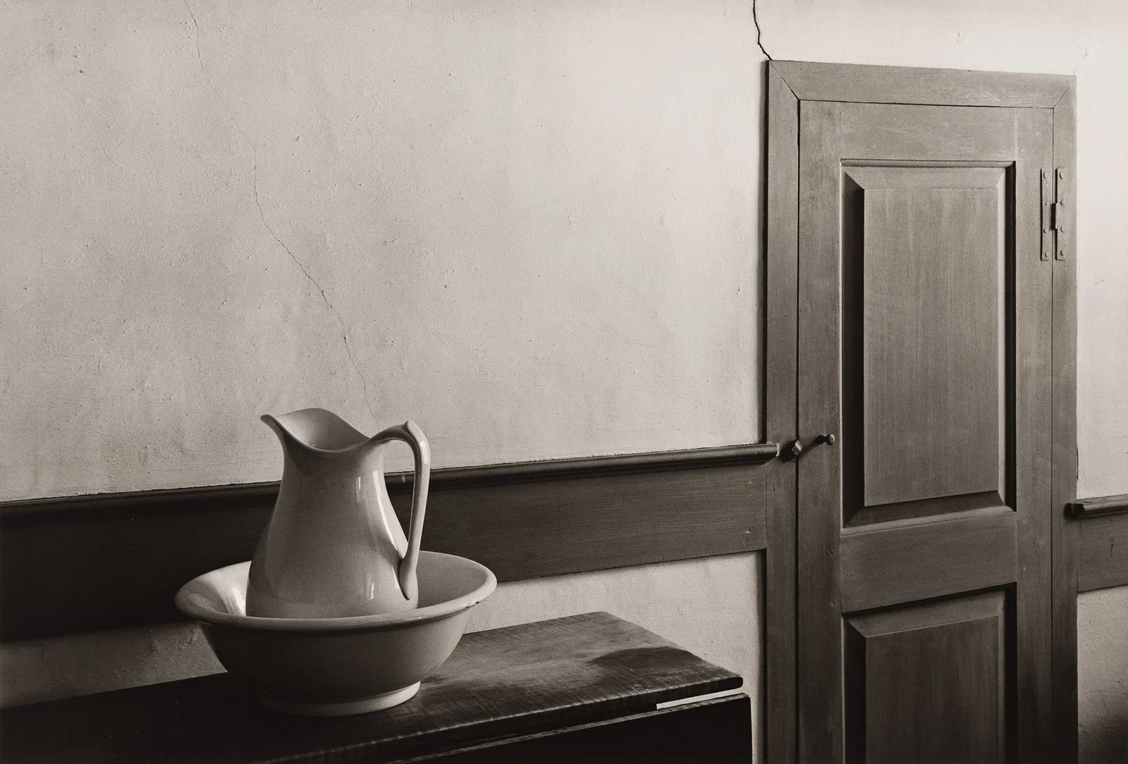 George A. Tice. Shaker Interior, Sabbathday Lake, Maine. 1971; printed 1982.