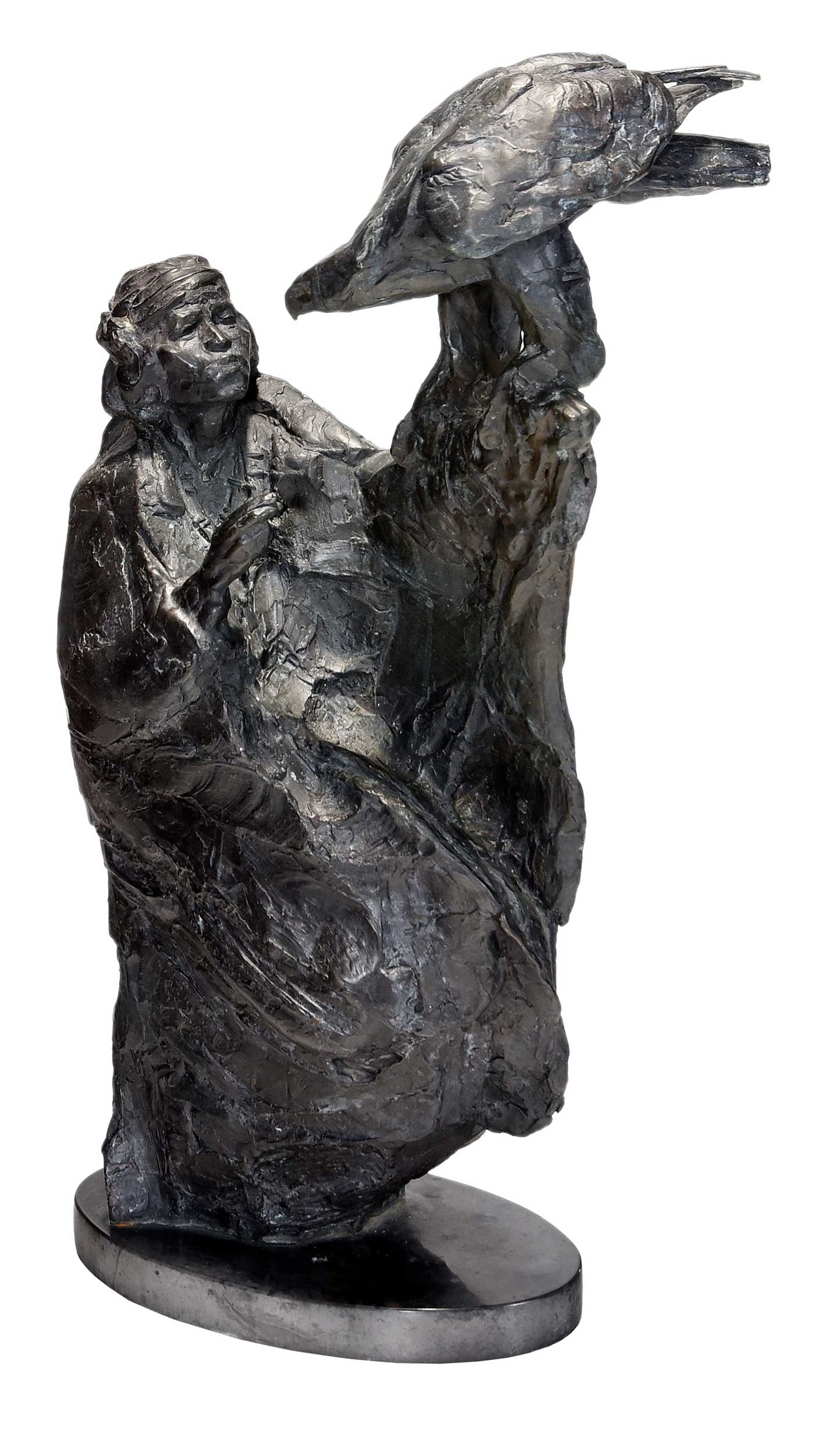 George Carlson, Native American Bronze