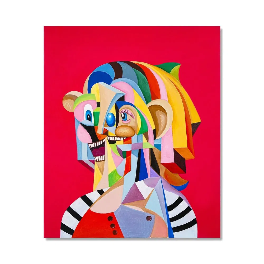 GEORGE CONDO (B.1957), OIL ON CANVAS