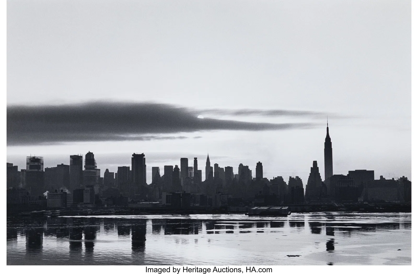 George Tice (American, 1938-2025) Sunrise, New Y