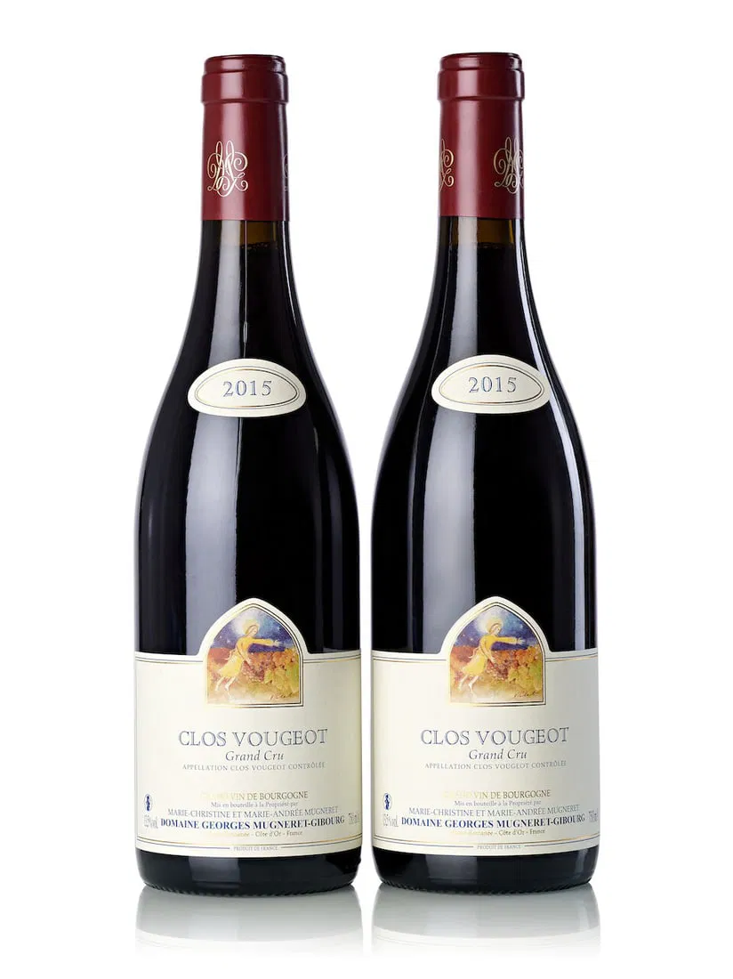 Georges Mugneret-Gibourg Clos Vougeot, 2015 (4x 750ml)