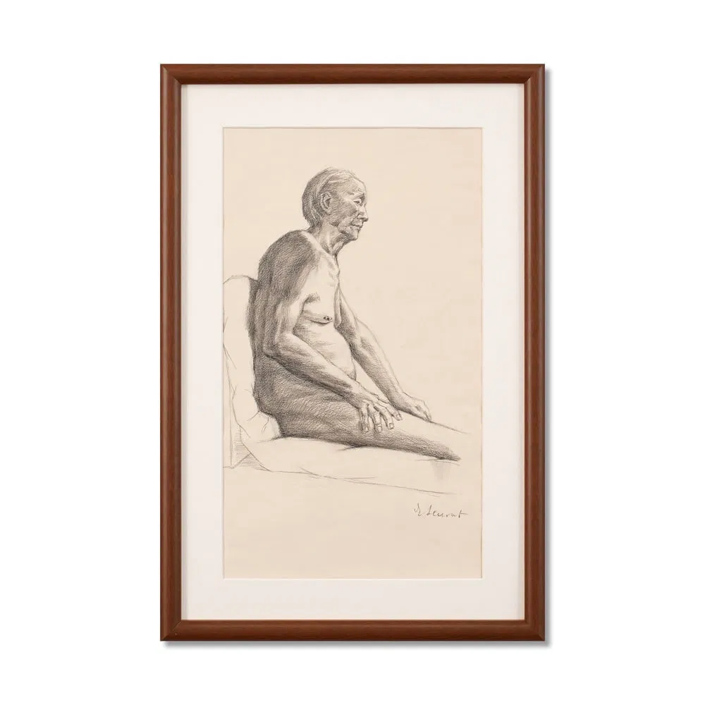 GEORGES SEURAT (1859-1891), PENCIL ON PAPER