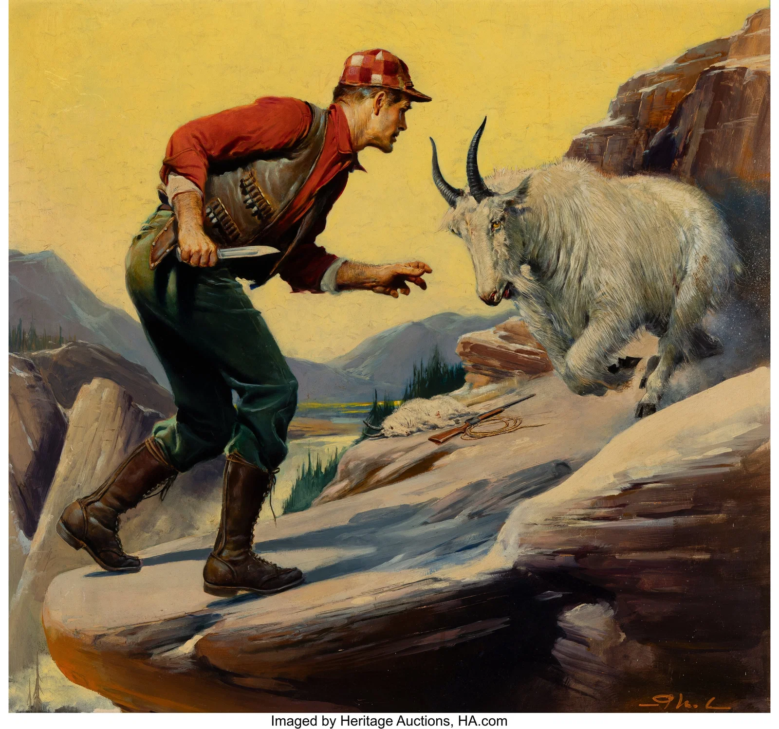 Gerald McCann (American, 1916-1995) Hillyer Went