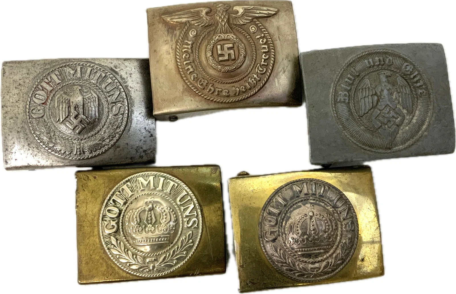 GERMANY LOT OF BELT BUCKLES