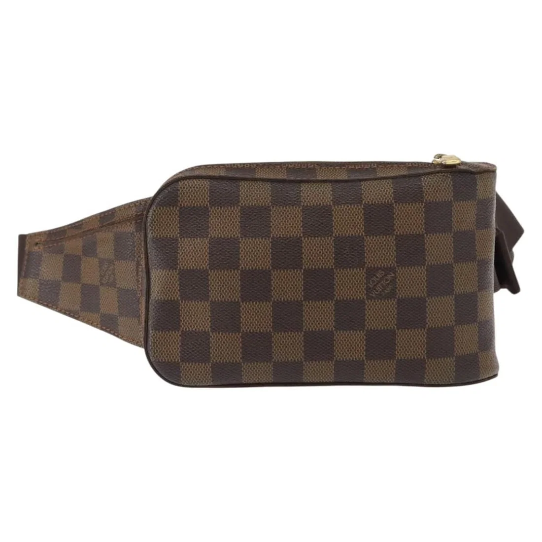 Geronimos Canvas Brown Waist Bag by Louis Vuitton Unisex