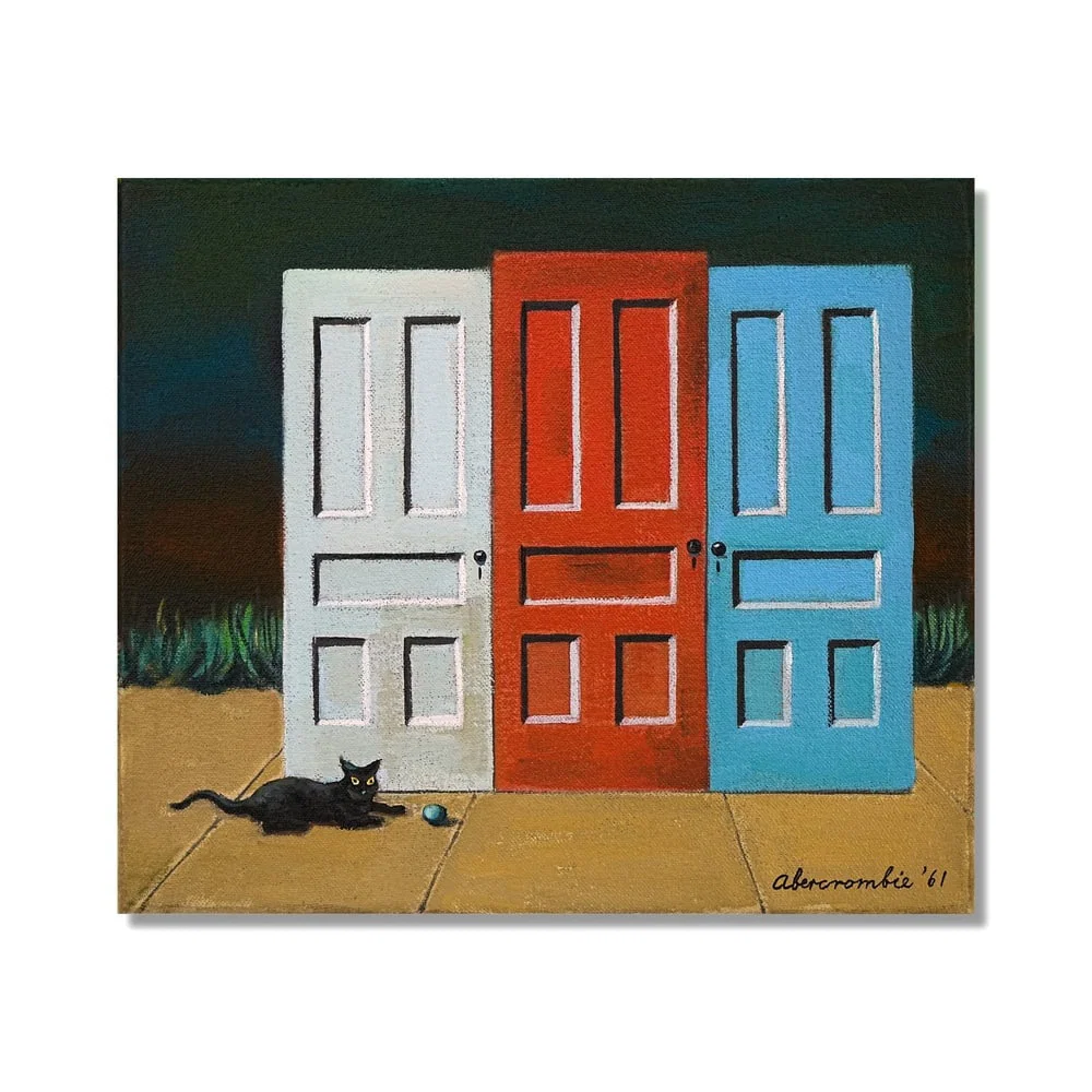 GERTRUDE ABERCROMBIE (1909-1977), ATTRIBUTED TO, OIL ON CANVAS