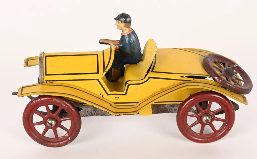 GILBERT TIN WINDUP STUTZ RACER