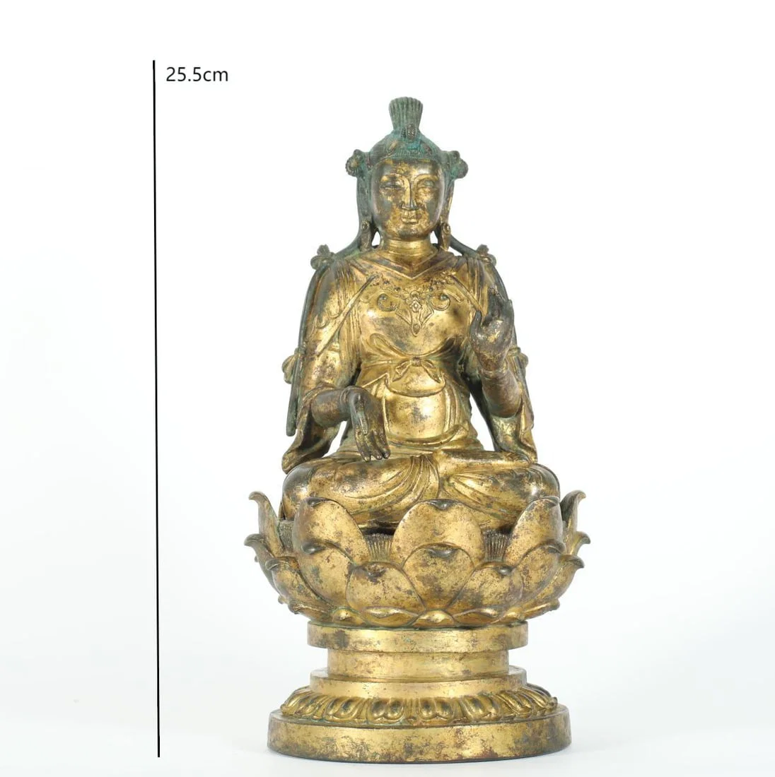 GILDED BODHISATTVA OF THE LIAO DYNASTY