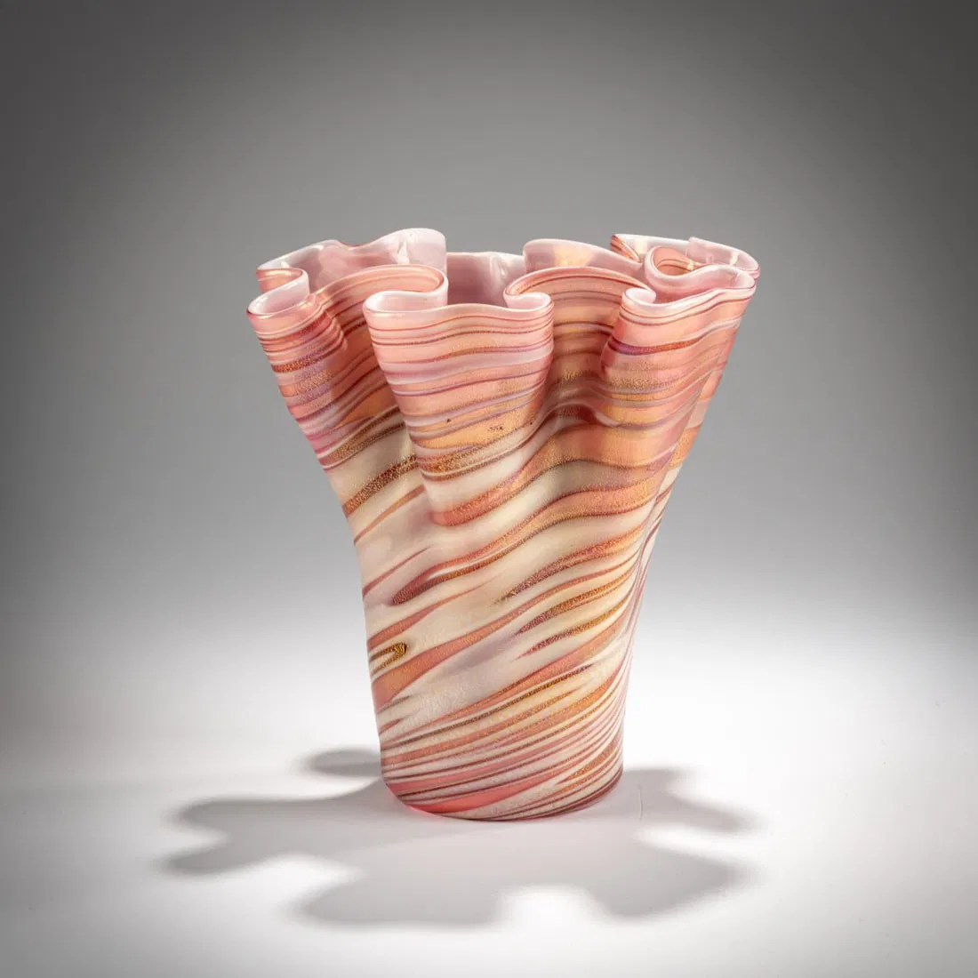 Gino Cenedese, Vase 'Variegato', 1950