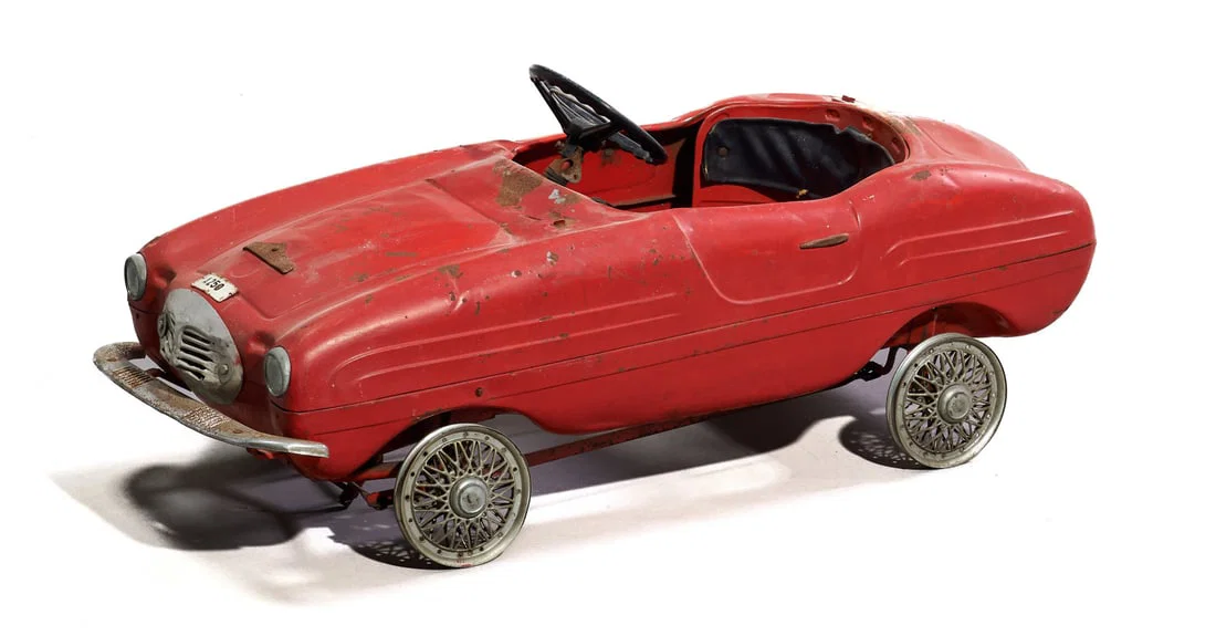 GIORDANI - MADE IN ITALY Auto a pedali Anni '50 - GIORDANI - MADE IN ITALY Pedal Car