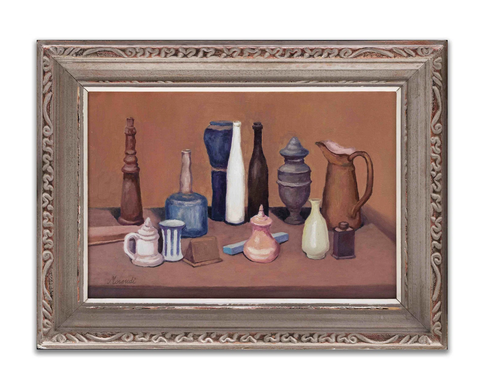 GIORGIO MORANDI (1890–1964),OIL ON CANVAS