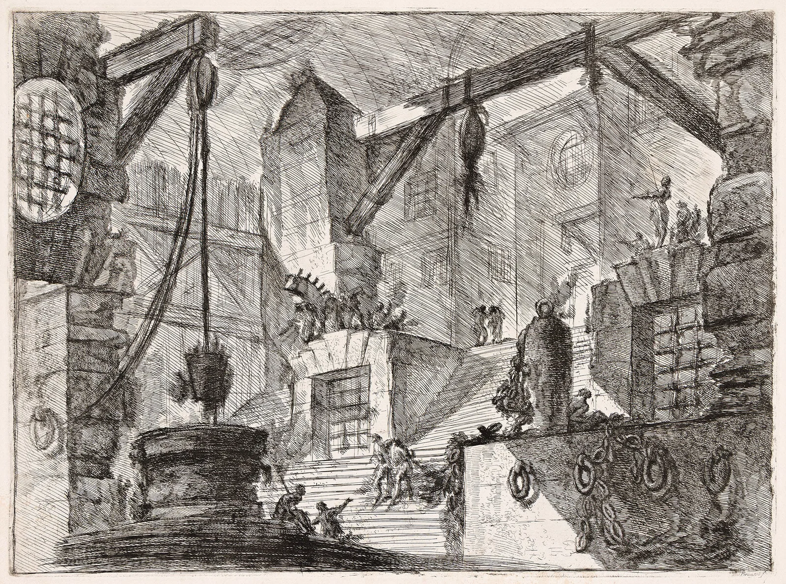Giovanni B. Piranesi (1720-1778), The Well, 1749-50.