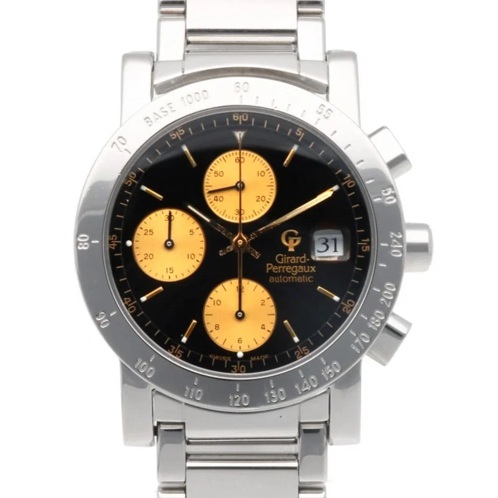GIRARD PERREGAUX WATCHES STAINLESS STEEL CHRONOGRAPH WATCH